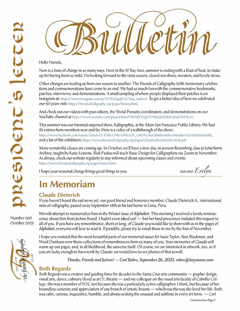 FOC Bulletin 160